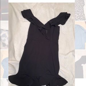 Black body con sweetheart dress